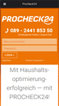 Mobile Screenshot of procheck24.de